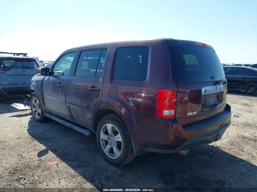 Vin: 5fnyf4h50db064197, lot: 46566493, honda pilot ex-l 20133