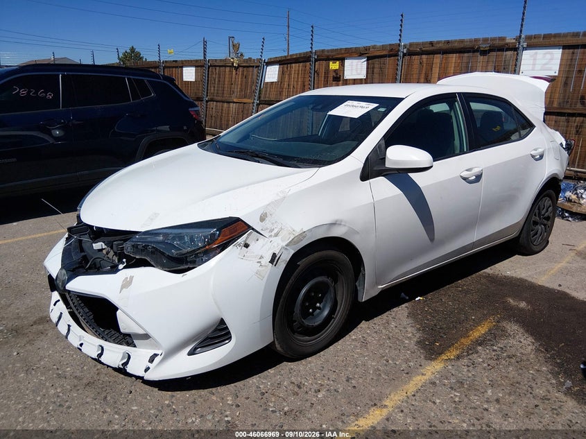 Vin: 2t1burhe3kc224728, lot: 46566496, toyota corolla le 20192