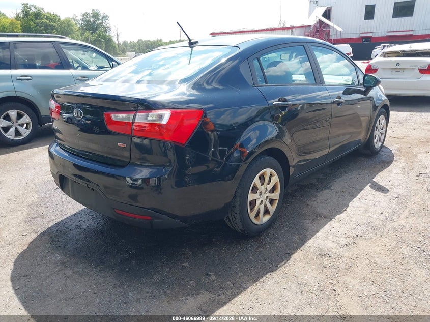 Vin: knadm4a32d6148673, lot: 46566516, kia rio lx 20134