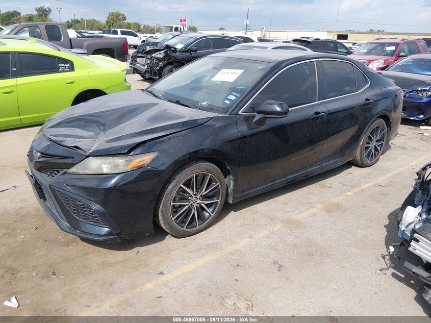 Vin: 4t1g11ak1mu443981, lot: 46566532, toyota camry se 20212