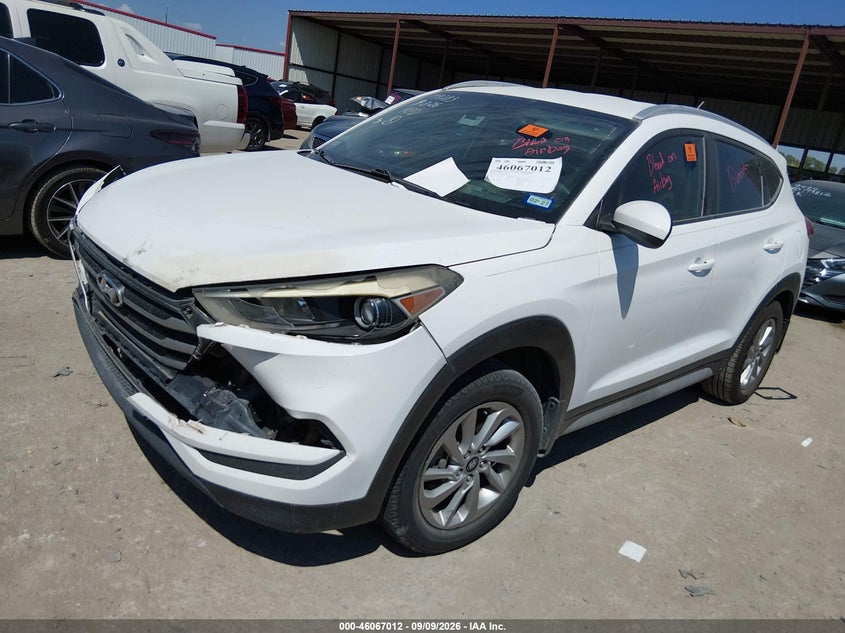 2017 Hyundai Tucson Se, Био/химия, IAAI, VIN KM8J33A44HU575667 — фото 2