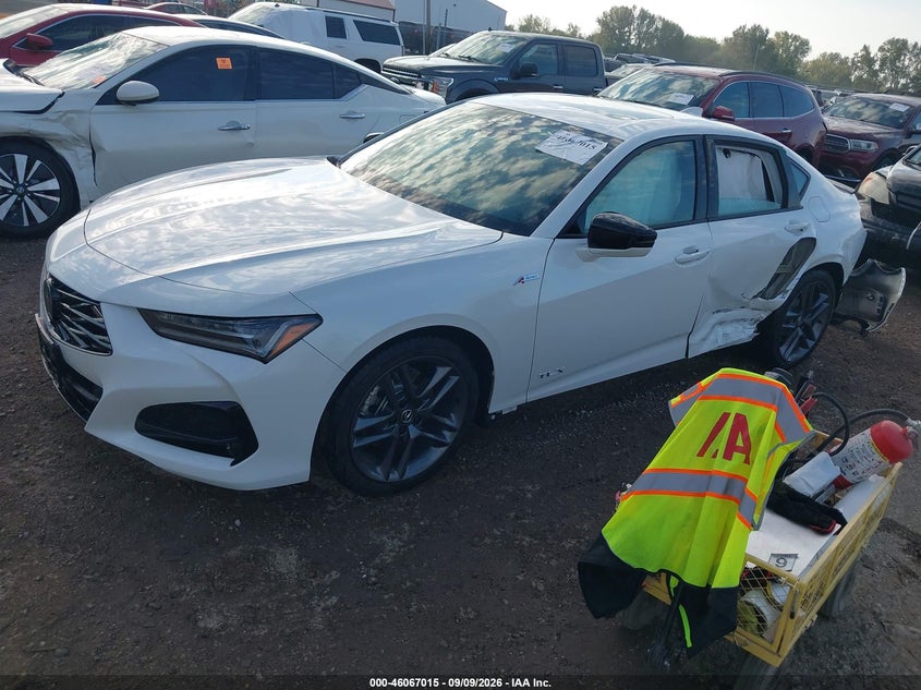 Vin: 19uub6f56sa004361, lot: 46566542, acura tlx a-spec package 20252