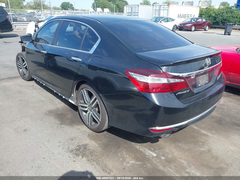 Vin: 1hgcr2f18ha180396, lot: 46566548, honda accord sport se 20173
