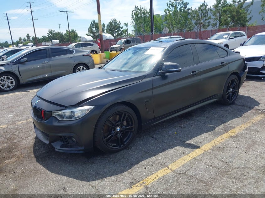Vin: wba4e3c3xhg187404, lot: 46566557, bmw 440i gran coupe 20172
