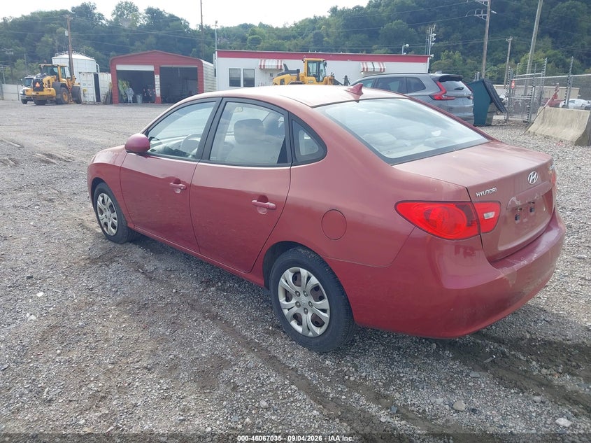 2009 HYUNDAI ELANTRA auction photo 3