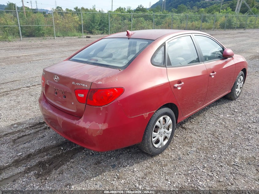 2009 HYUNDAI ELANTRA auction photo 4