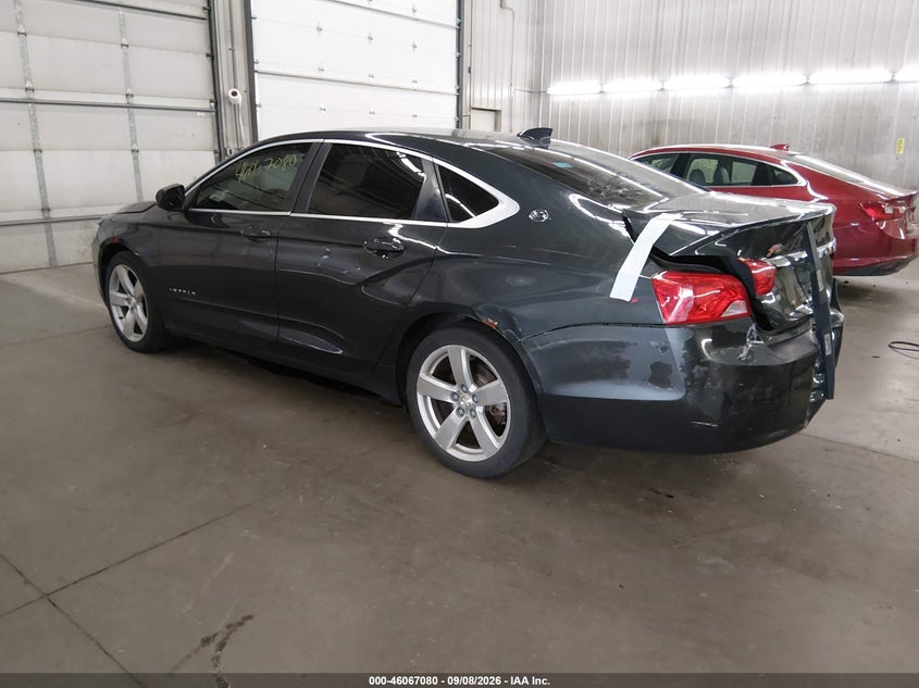 Vin: 2g11x5sl8f9132984, lot: 46566607, chevrolet impala 1fl 20153