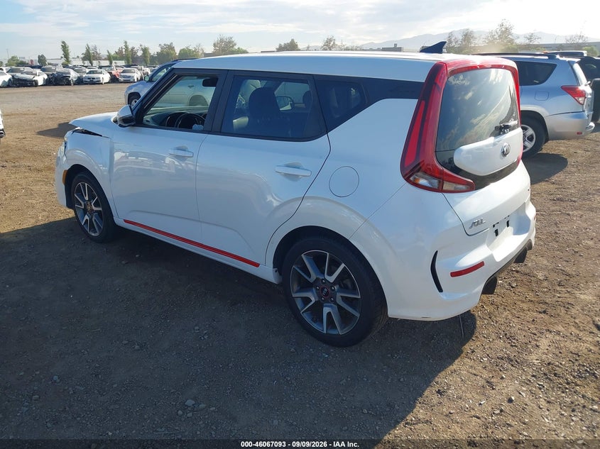 Vin: kndj63au9m7740777, lot: 46566620, kia soul gt-line 20213