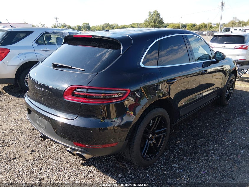 PORSCHE MACAN 2015 VIN WP1AB2A59FLB60176