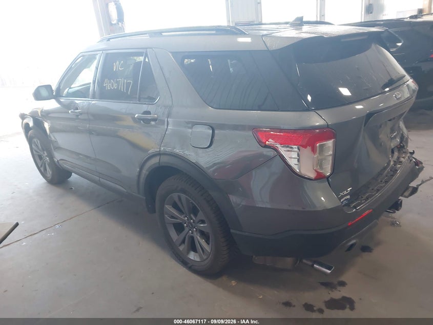 Vin: 1fmsk8dh2pga73594, lot: 46566645, ford explorer xlt 20233