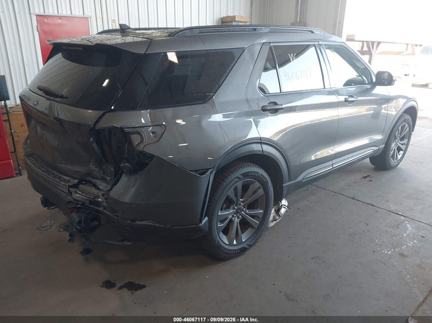 Vin: 1fmsk8dh2pga73594, lot: 46566645, ford explorer xlt 20234