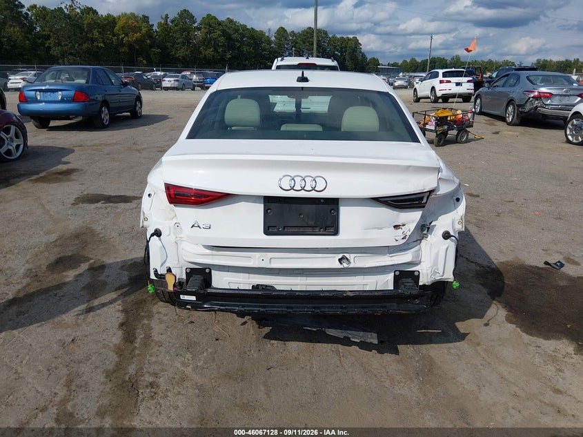 2022 Audi A3 (VIN: WAUAUDGY0NA046518)