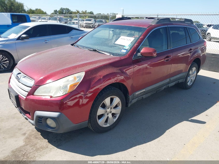 2011 SUBARU OUTBACK auction photo 2