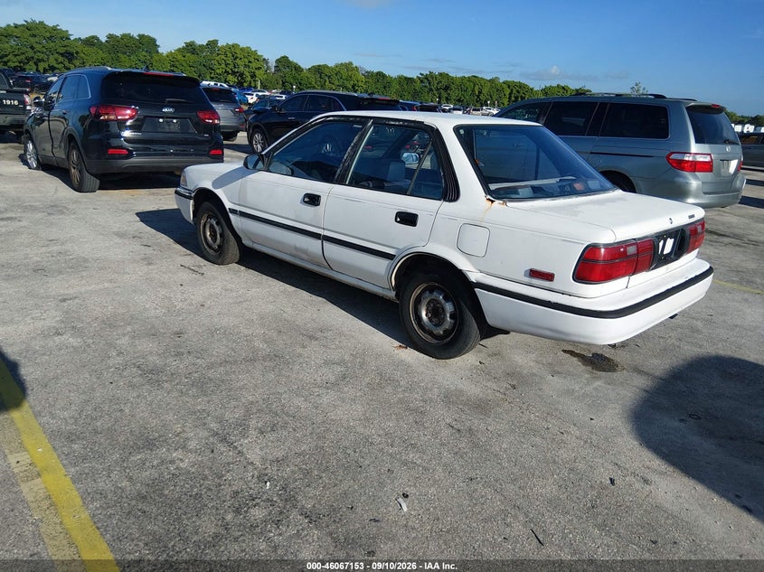1992 TOYOTA COROLLA auction photo 3