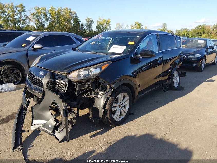Vin: kndpm3ac3k7507742, lot: 46566686, kia sportage lx 20192