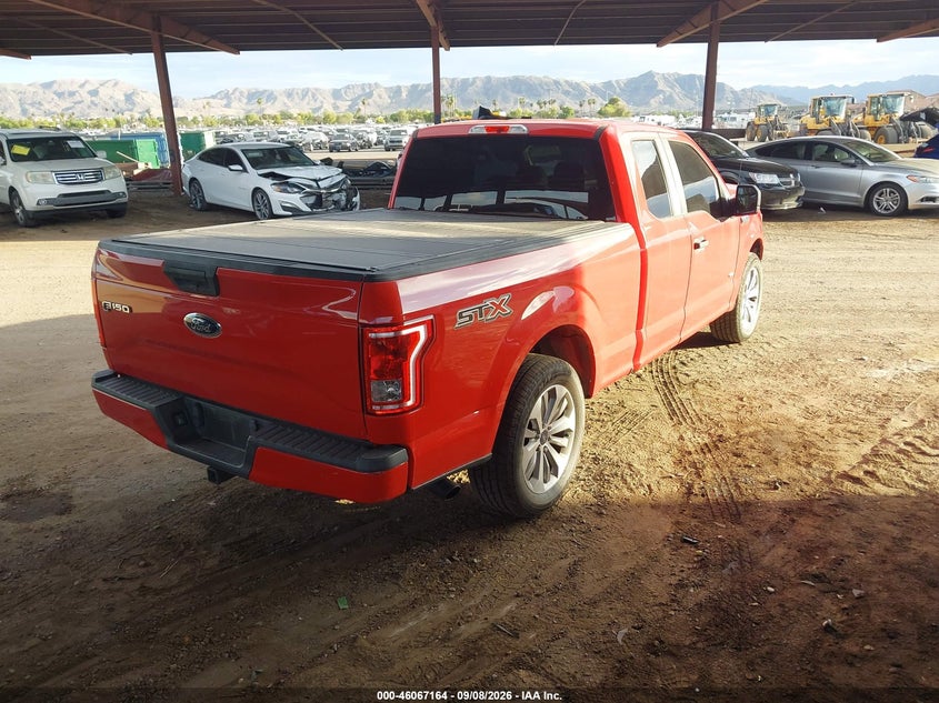 Vin: 1ftex1cp4hke20456, lot: 46566691, ford f-150 xl 20174