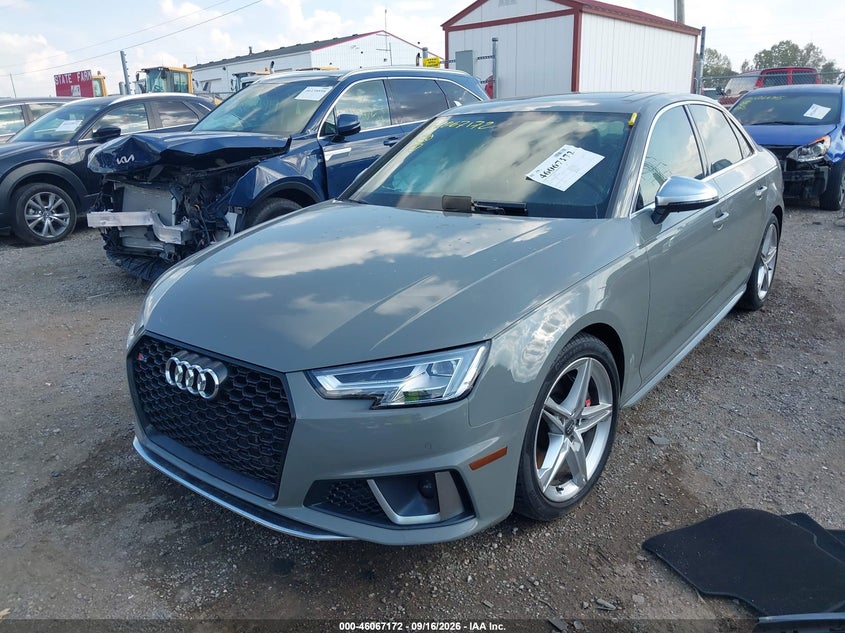 Vin: waub4af49ka114683, lot: 46566699, audi s4 3.0t premium 20192