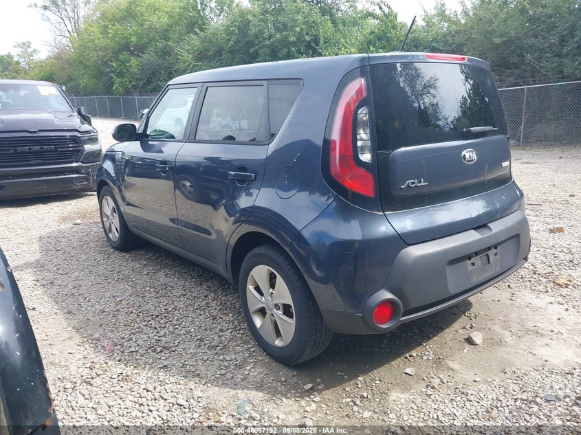 Vin: kndjp3a53e7059120, lot: 46566719, kia soul + 20143