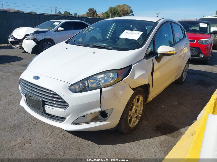 Vin: 3fadp4ej3fm162478, lot: 46566732, ford fiesta se 20152