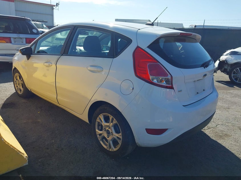 Vin: 3fadp4ej3fm162478, lot: 46566732, ford fiesta se 20153