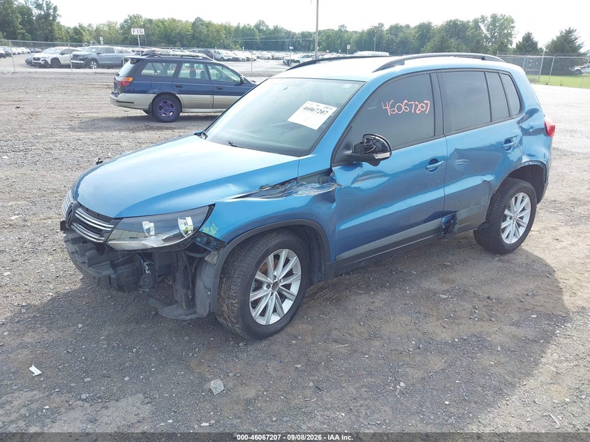 Vin: wvgav7ax1hk052887, lot: 46566734, volkswagen tiguan 2.0t/2.0t s 20172