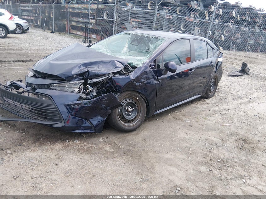 Vin: 5yfb4mde5sp241961, lot: 46566745, toyota corolla le 20252