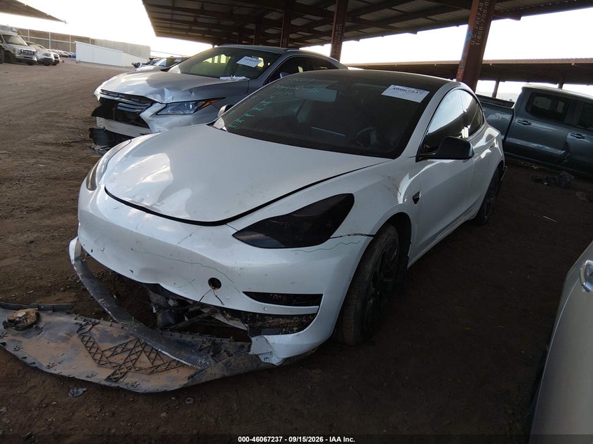Vin: 5yj3e1eb1mf998052, lot: 46566763, tesla model 3 long range dual motor all-wheel drive 20212
