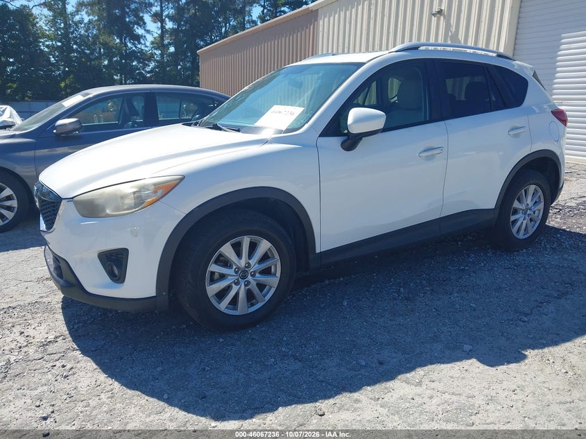 Vin: jm3ke2cy6e0372609, lot: 46566764, mazda cx-5 touring 20142