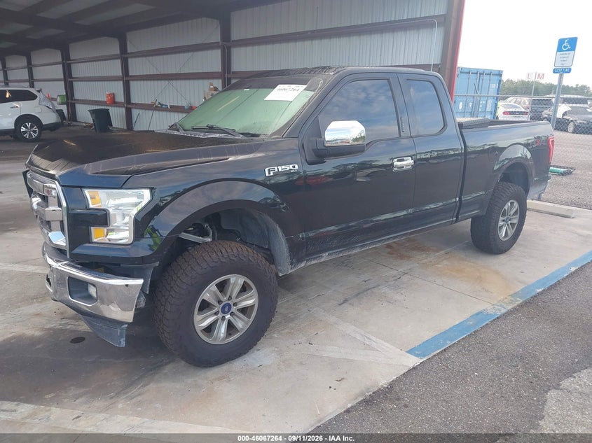 Vin: 1ftex1e86hkd63151, lot: 46566791, ford f-150 xlt 20172