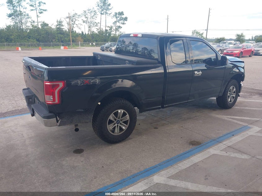 Vin: 1ftex1e86hkd63151, lot: 46566791, ford f-150 xlt 20174