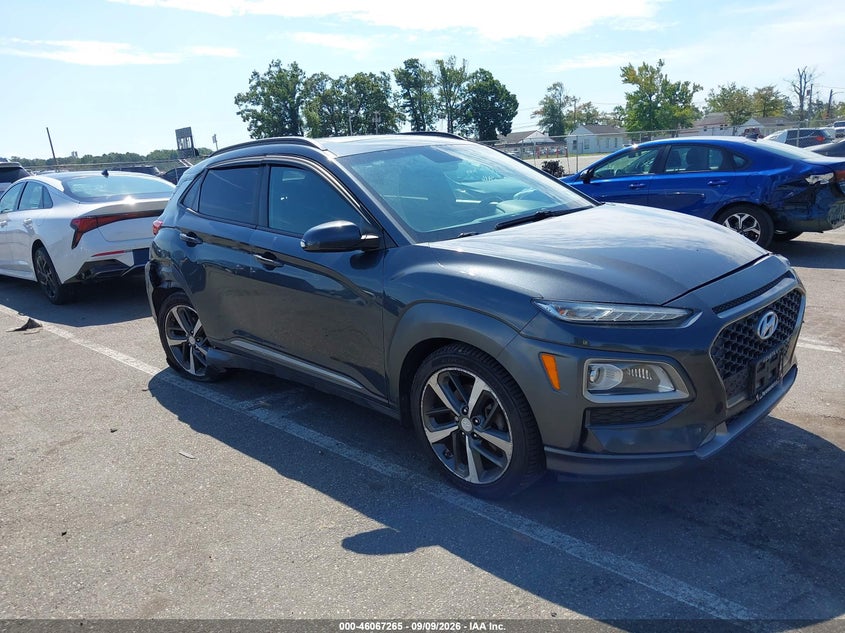 Vin: km8k3ca5xju140705, lot: 46566792, hyundai kona limited 2018 img_1