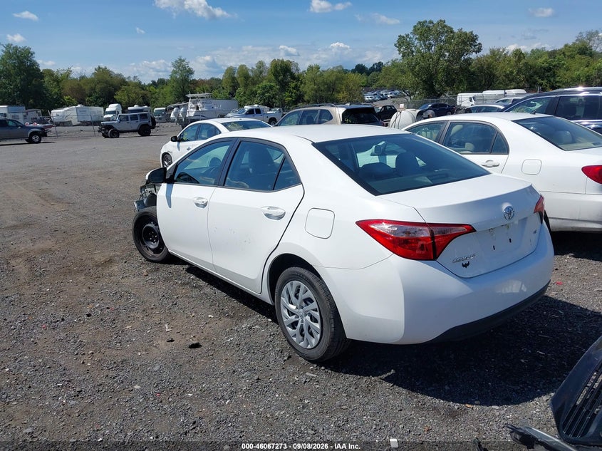 Vin: 2t1burhexhc851807, lot: 46566800, toyota corolla le 20173