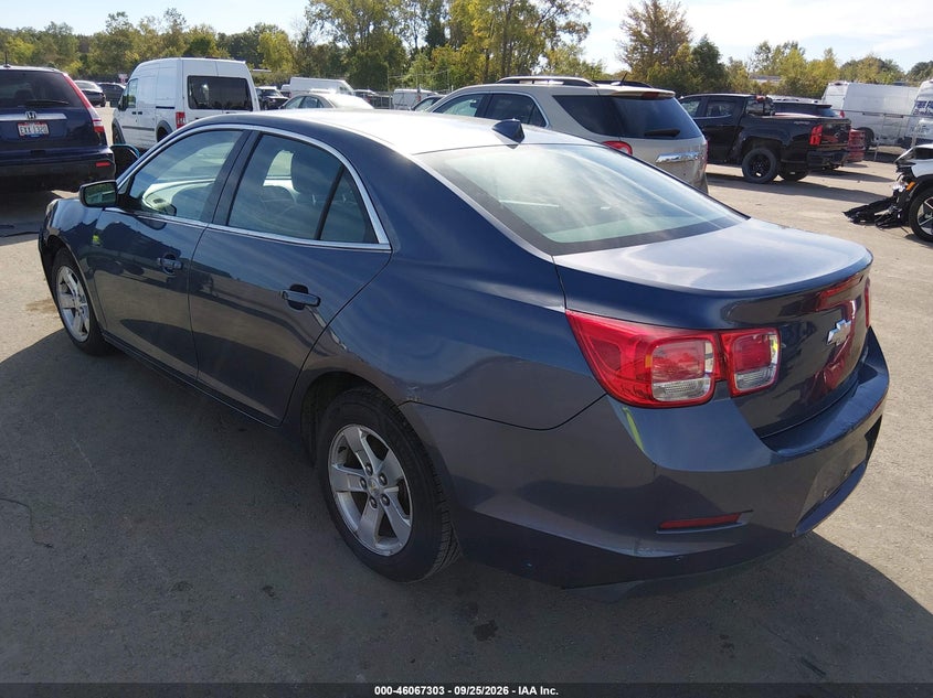 Vin: 1g11c5sa3df162487, lot: 46566830, chevrolet malibu 1lt 20133