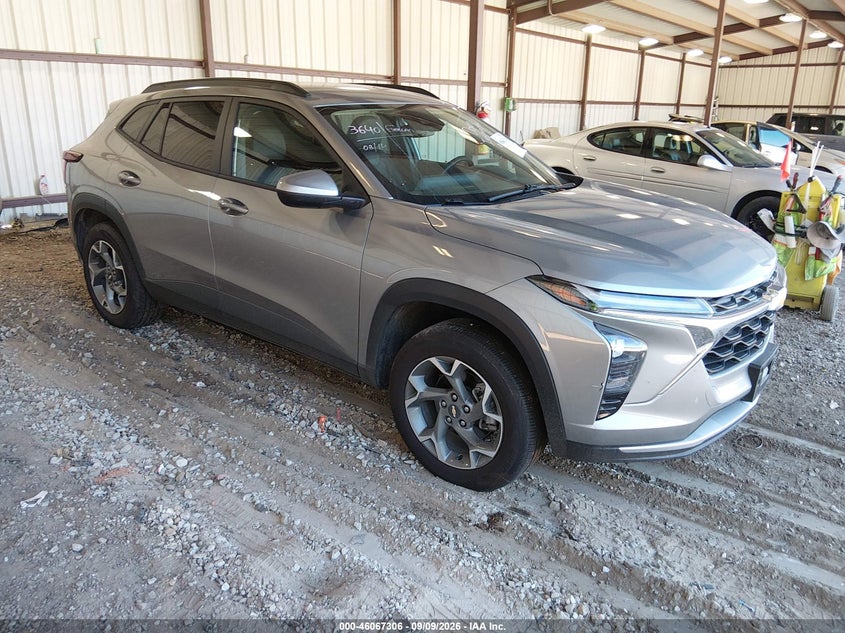 Vin: kl77lhepxsc238947, lot: 46566833, chevrolet trax fwd lt 20251