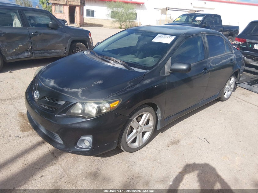 Vin: 5yfbu4ee8dp107172, lot: 46566844, toyota corolla s 20132