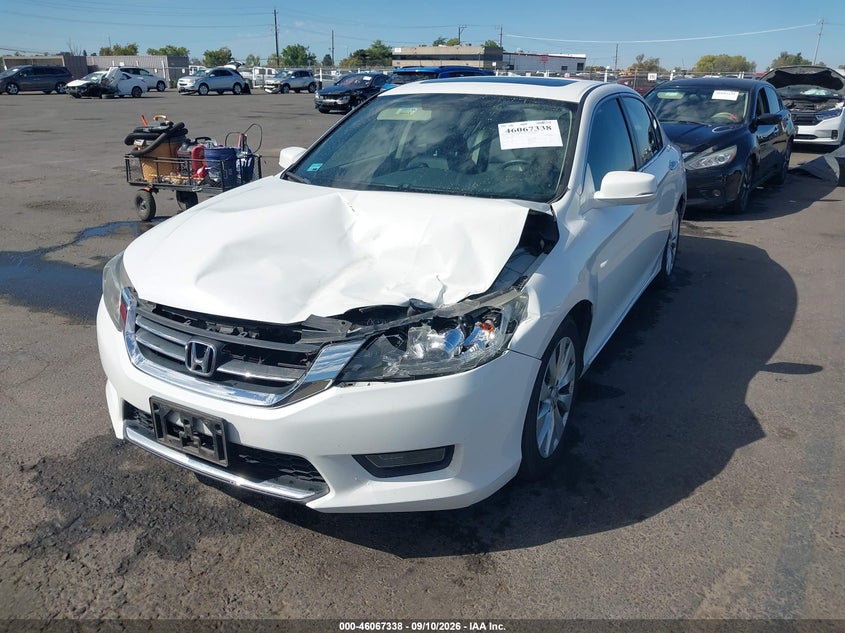 Vin: 1hgcr2f78ea131179, lot: 46566865, honda accord ex 20142