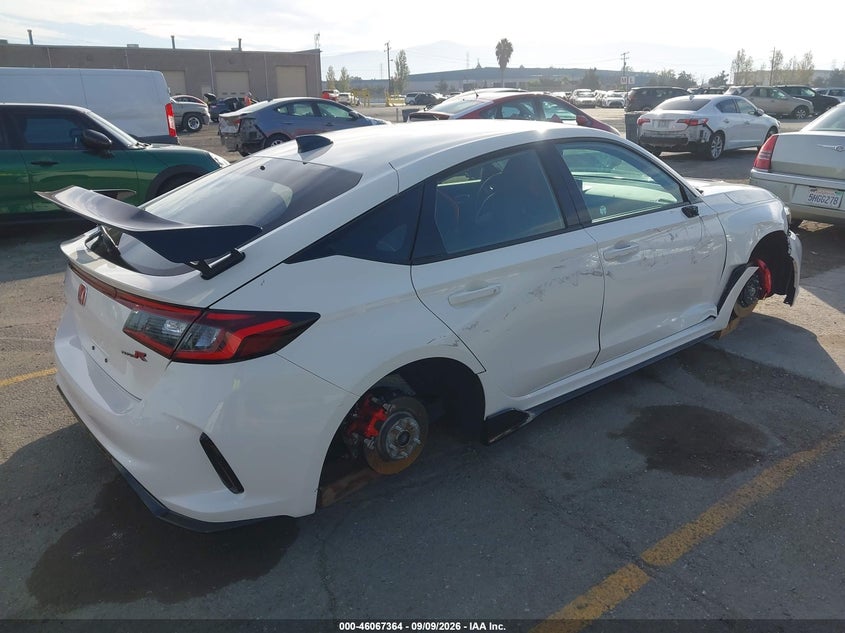 Vin: jhmfl5g41sx001657, lot: 46566891, honda civic type r 20254