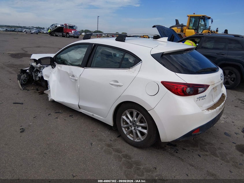 Vin: jm1bm1n73g1343124, lot: 46566908, mazda mazda3 i grand touring 20163