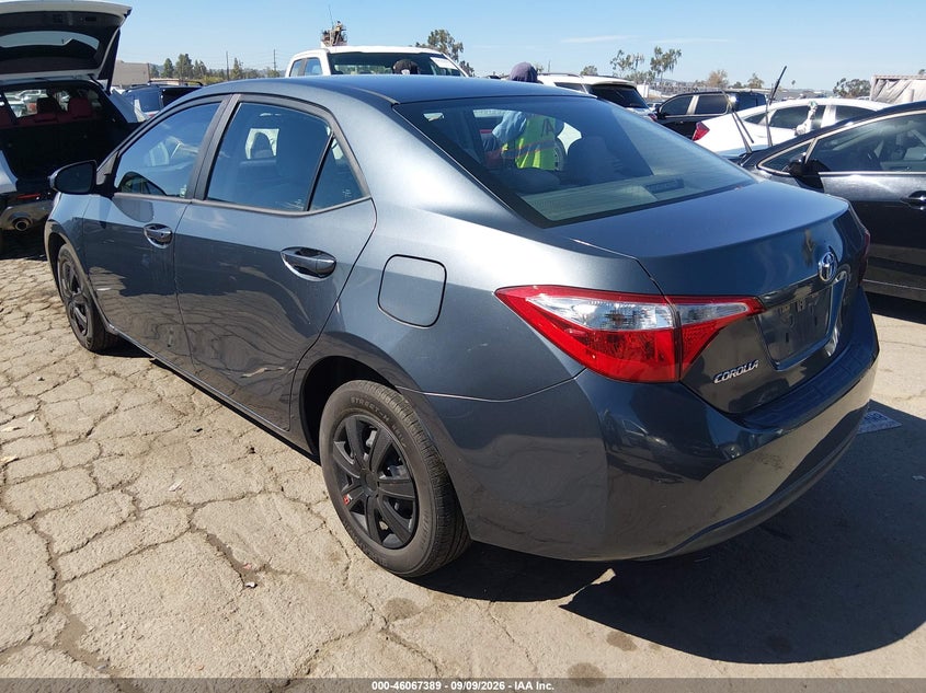 Vin: 5yfburhe7fp248150, lot: 46566916, toyota corolla l 20153