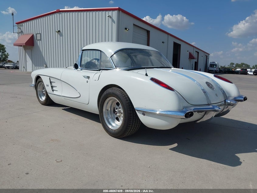1958 CHEVROLET CORVETTE auction photo 3