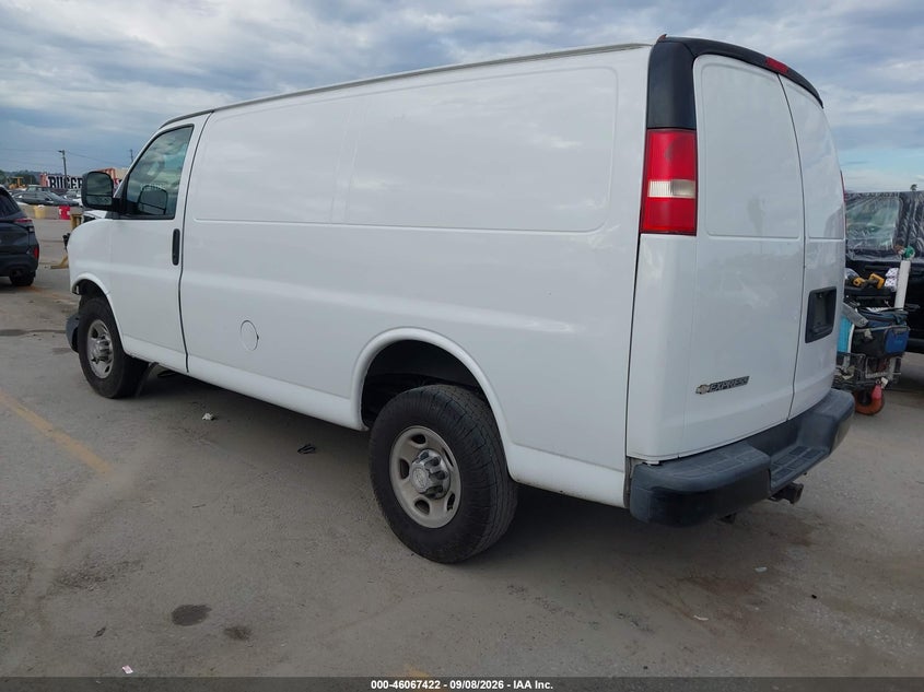 Vin: 1gcwgaffxh1335344, lot: 46566949, chevrolet express 2500 work van 20173