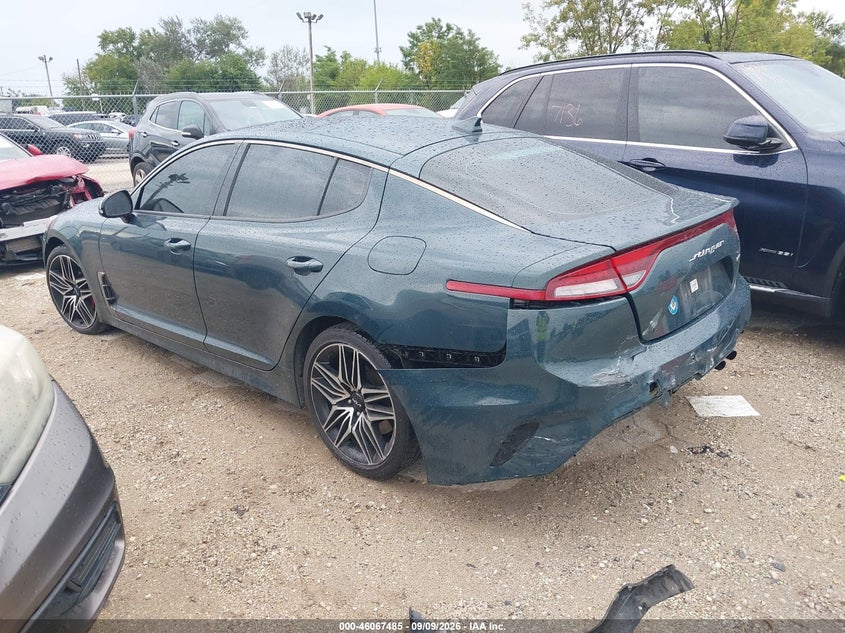 Vin: knae45lc6n6119458, lot: 46567012, kia stinger gt1 20223