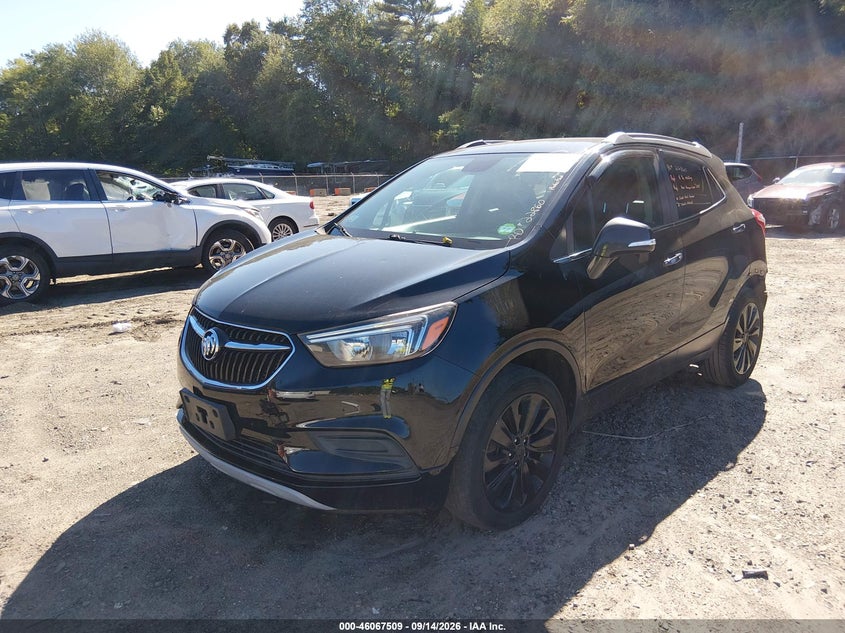 Vin: kl4cjesb1hb237175, lot: 46567036, buick encore preferred 20172