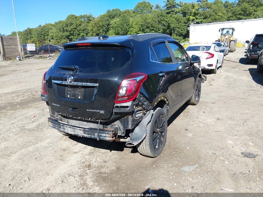 Vin: kl4cjesb1hb237175, lot: 46567036, buick encore preferred 20174