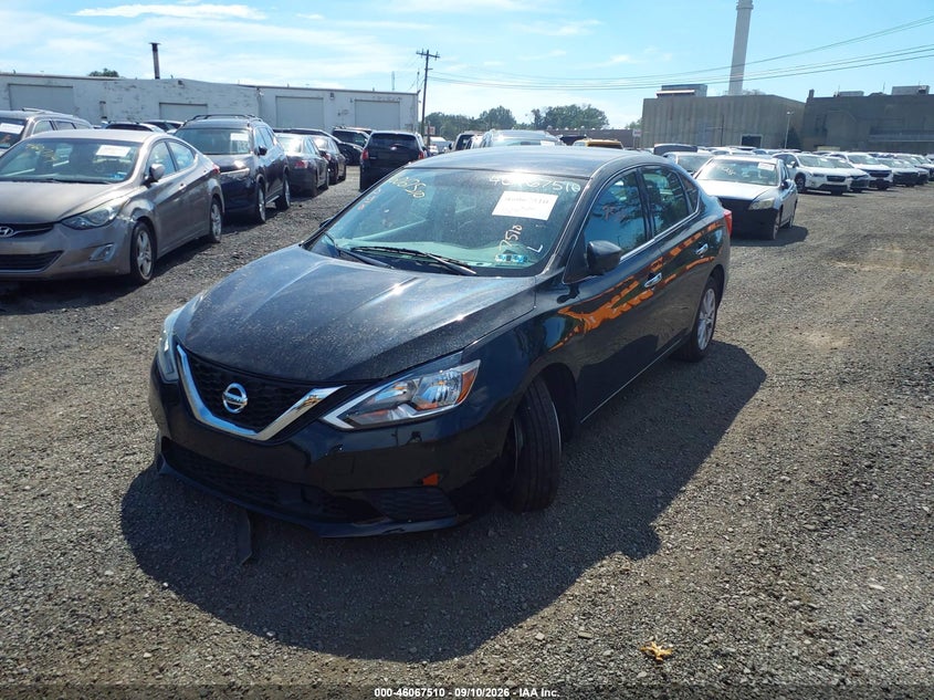 Vin: 3n1ab7ap1ky374860, lot: 46567037, nissan sentra sv 20192