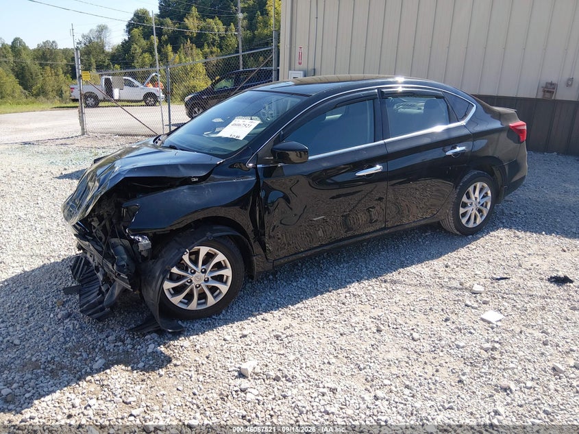 Vin: 3n1ab7ap4ky225407, lot: 46567048, nissan sentra s 20192