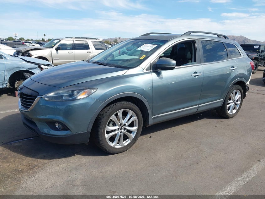 2013 Mazda CX-9, Удар сзади, IAAI, VIN JM3TB2DV7D0417170 — фото 2