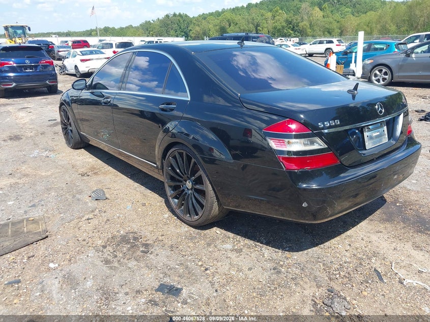 2007 MERCEDES-BENZ S 550 auction photo 3