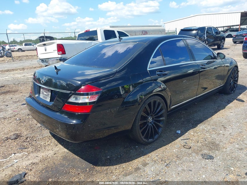 2007 MERCEDES-BENZ S 550 auction photo 4