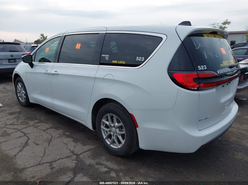 Vin: 2c4rc1bg1tr230445, lot: 46567058, chrysler pacifica select 20263